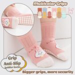 HYCLES 6 Pairs Toddler Socks N... - Image 4