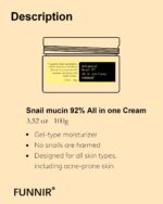 Snail Mucin Moisturizer 92%, L... - Image 3