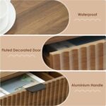 Fluted Console Table, Wooden S... - Image 7