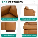 Naomi Home Genuine Leather Lov... - Image 4