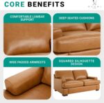 Naomi Home Genuine Leather Lov... - Image 5