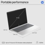 HP 14 inch Laptop, HD Display,... - Image 6