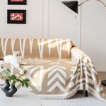 Boho Couch Cover, Chenille Cou... - Image 4