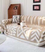 Boho Couch Cover, Chenille Cou... - Image 6