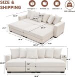 101.6" Deep Seat Corduroy Sect... - Image 3