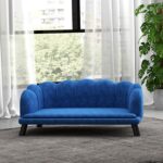 PawHut Velvet Large Dog Couch ... - Image 9