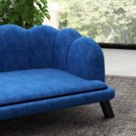 PawHut Velvet Large Dog Couch ... - Image 10