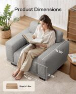 Marsail 40" Accent Chair, Mode... - Image 3