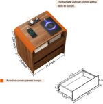 Modern Nightstand, 23.6-Inch W... - Image 4