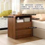 Modern Nightstand, 23.6-Inch W... - Image 6