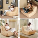 Bean Bag Chair, Lazy Floor Sof... - Image 7