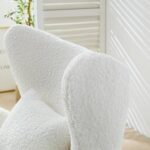 Modern Design Cream Boucle Acc... - Image 8