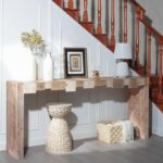 71" Rustic Wooden Console Tabl... - Image 4