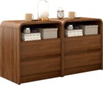 Modern Nightstand, 23.6-Inch W... - Image 2