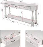 LKTART Solid Wood Console Tabl... - Image 4