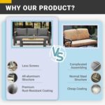 Corinth 5-Piece Aluminum Patio... - Image 6