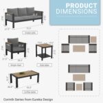 Corinth 5-Piece Aluminum Patio... - Image 7