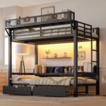 Metal Bunk Bed with Drawers an... - Image 7
