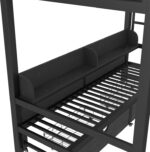 Metal Bunk Bed with Drawers an... - Image 8