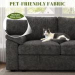 108 Inch Sectional Sleeper Sof... - Image 9