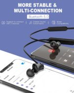 Bluetooth Headphones Neckband ... - Image 6