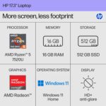 HP 17.3 inch Laptop, HD+ Displ... - Image 3