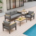 Corinth 5-Piece Aluminum Patio... - Image 2