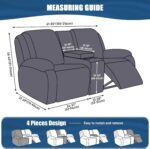 TAOCOCO Reclining Loveseat wit... - Image 4