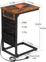 AMHANCIBLE C Shaped End Table ... - Image 4