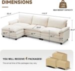 114 Inch Modular Couch Section... - Image 3