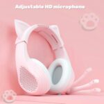 Anivia Pink Gaming Headset wit... - Image 5