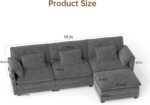 Modular Sectional Sofa, 111'' ... - Image 3