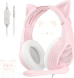 Anivia Pink Gaming Headset wit... - Image 2
