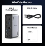 TobenONE 18 in 1 Laptop Dockin... - Image 4